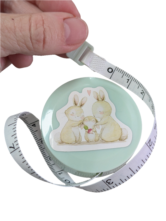 Mint Green Measuring Tape Reborn Baby Tool Measure size of Babies Head Body