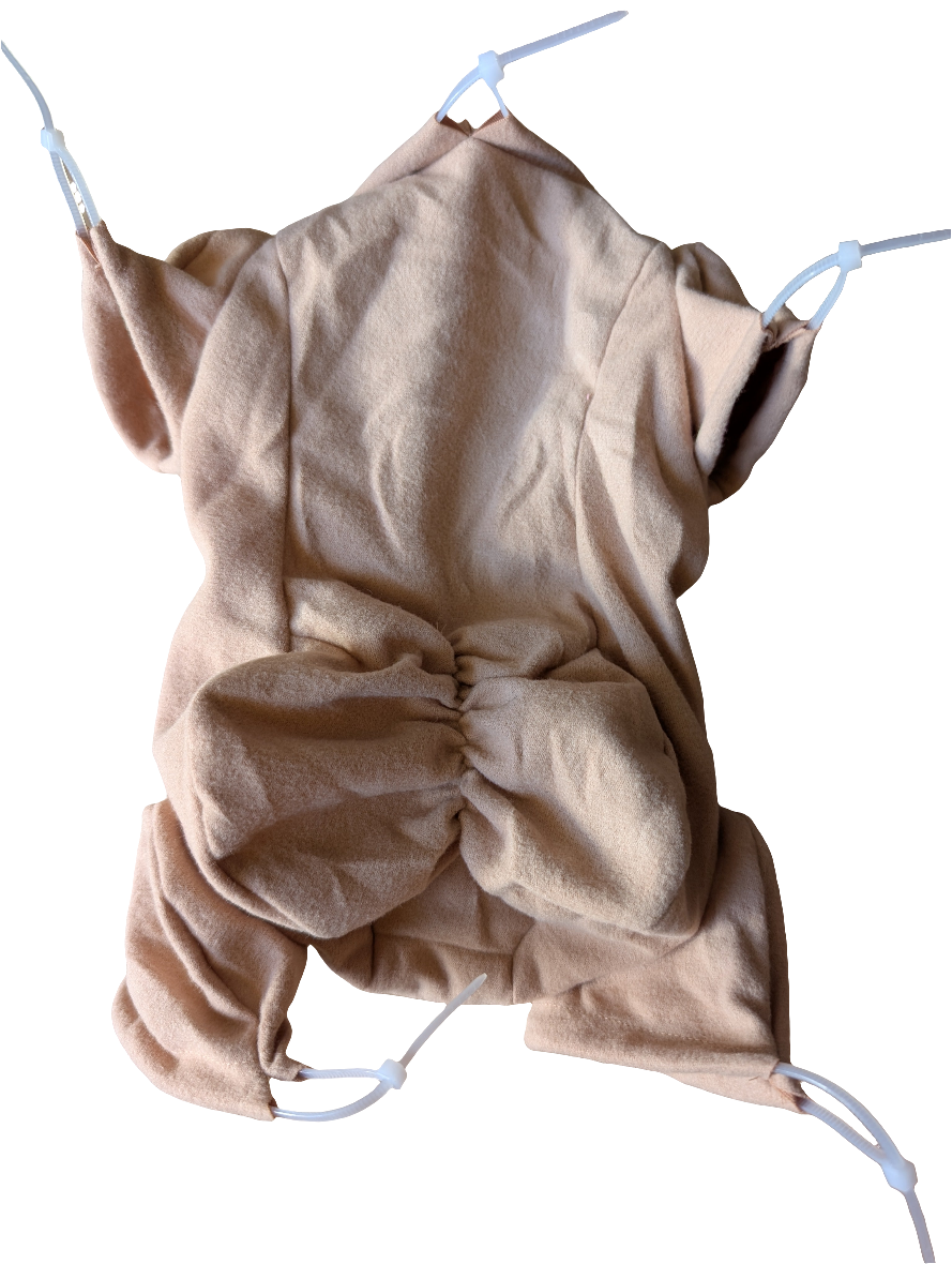 22" 3/4 Limbs Cloth Reborn Doll Body