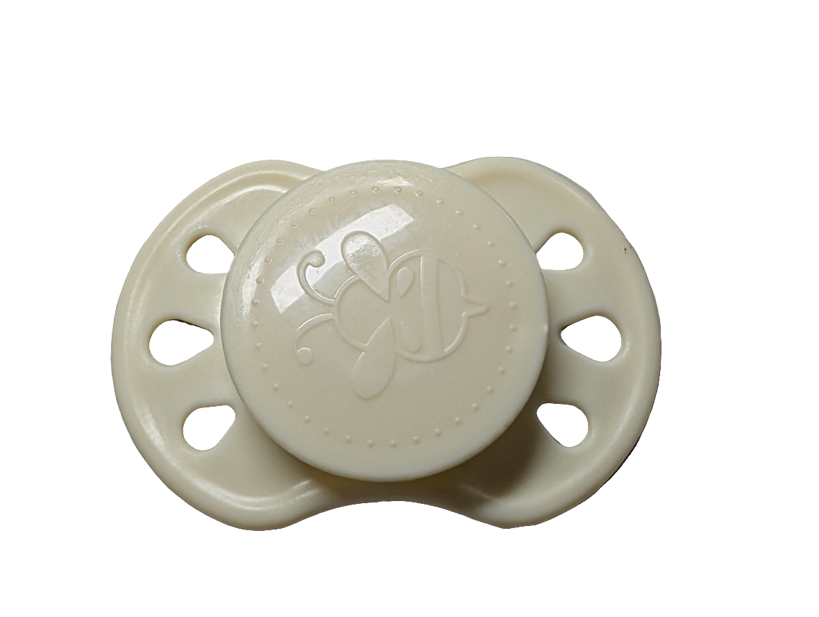 Honeybug Sweetdreams Frosted Yellow Magnetic Preemie Dummy Reborn Baby
