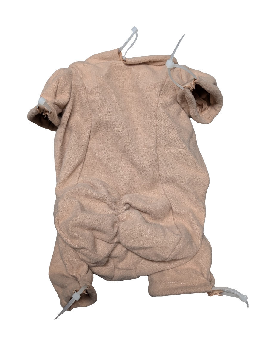 18"  3/4 Limbs Reborn Doll Cloth Body