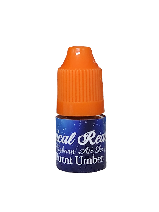 3ml Burnt Umber Air Dry Magical Realism Reborn Baby Paint