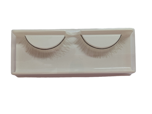 Light Brown Eyelashes Upper Lashes Supplies 1 Pair