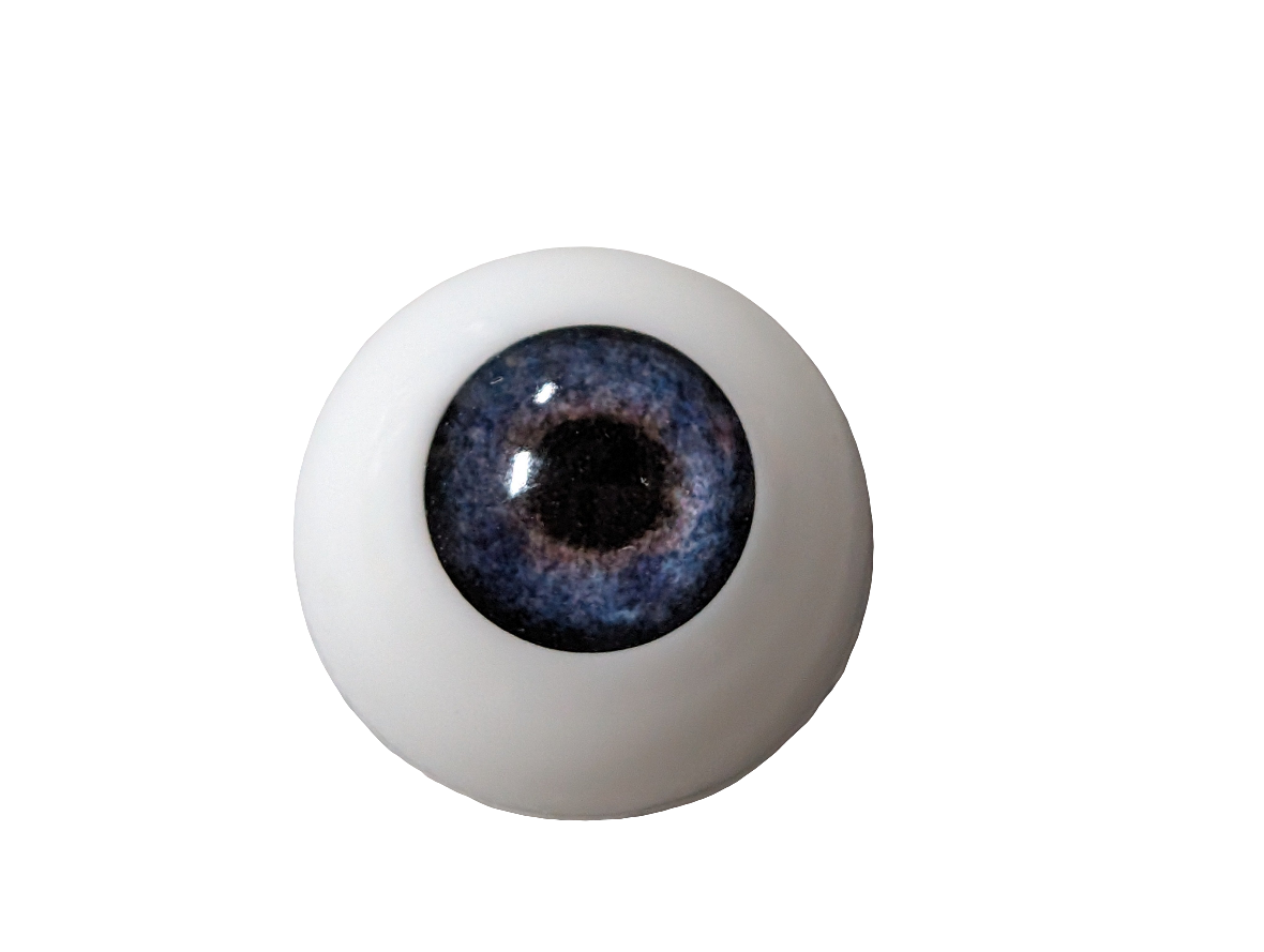 12mm Deep Blue Round Acrylic Eyes Reborn Baby Doll Making Supplies
