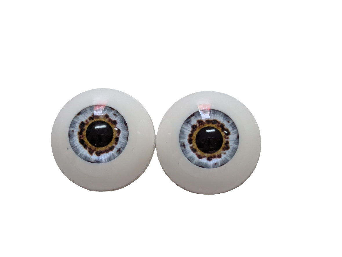 20mm Snow Wolf Round Acrylic Eyes Reborn Baby Doll Making Supplies