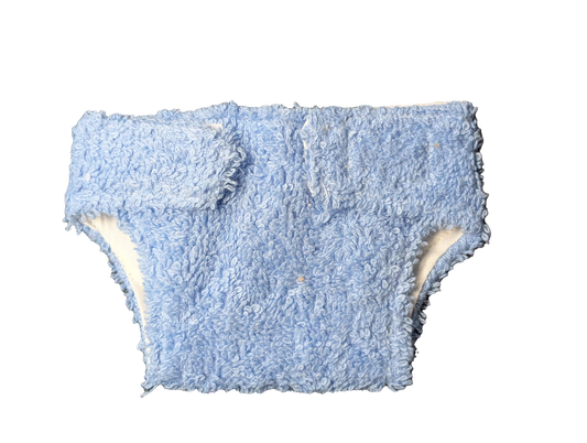 Reborn Baby Blue Cloth Modern Micro Preemie Nappies 10" -14"