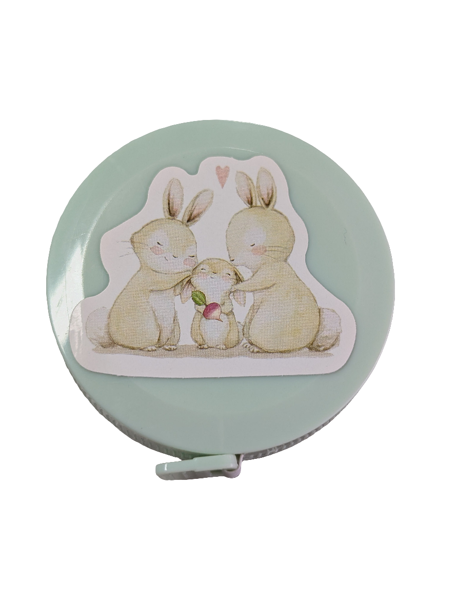 Mint Green Measuring Tape Reborn Baby Tool Measure size of Babies Head Body