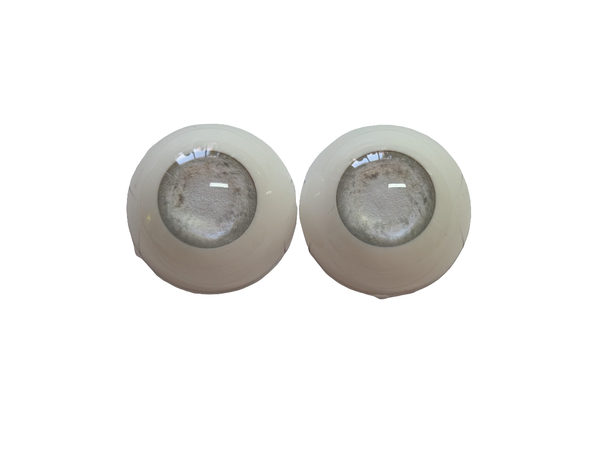 22mm White Zombie Eyes Acrylic for Reborn Unusual Doll Baby Making