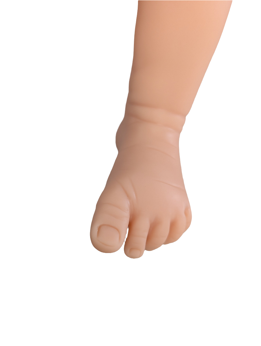 18-19" Unpainted Vinyl Reborn Baby Legs " LEGS ONLY" Parts