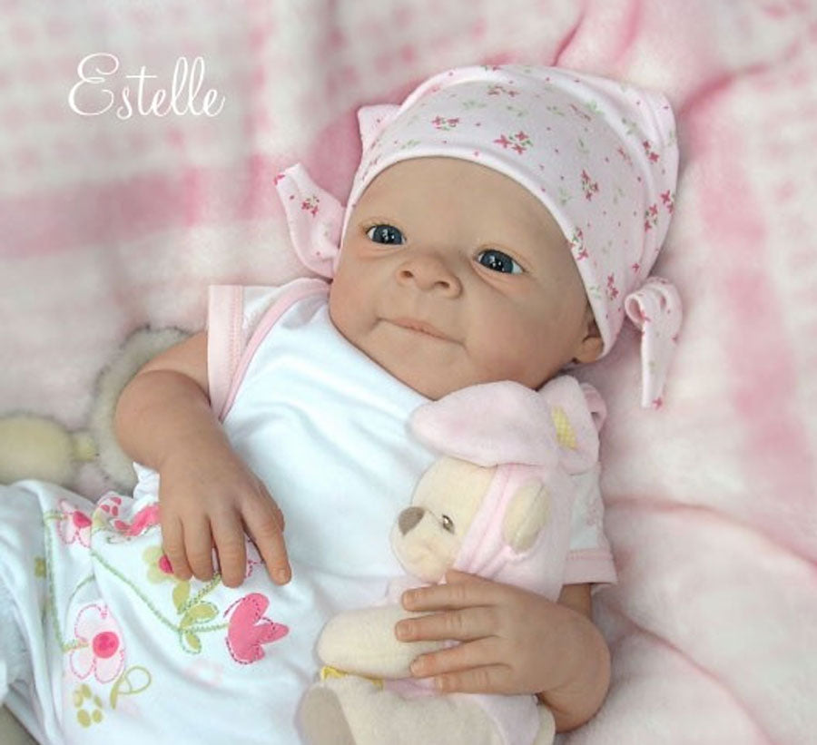 Estelle By Evelina Wosnjuk 20" Unpainted KIT ONLY Reborn Baby Doll