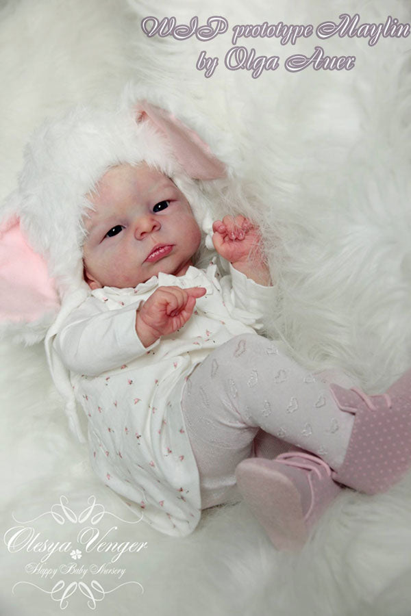 RARE Maylin by Olga Auer 22" Reborn Baby SOLE