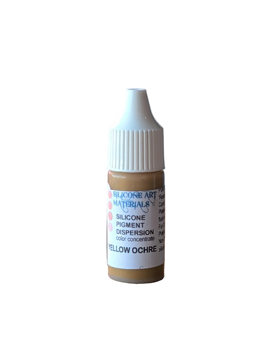 Yellow Ochre SAM Liquid Silicone Pigment ~ 7ml