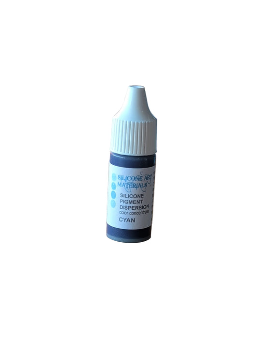 Cyan SAM Liquid Silicone Pigment ~  7ml