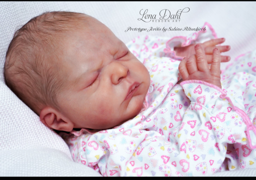 Jordis by Sabine Altenkirch 19" Unpainted KIT ONLY Reborn Baby