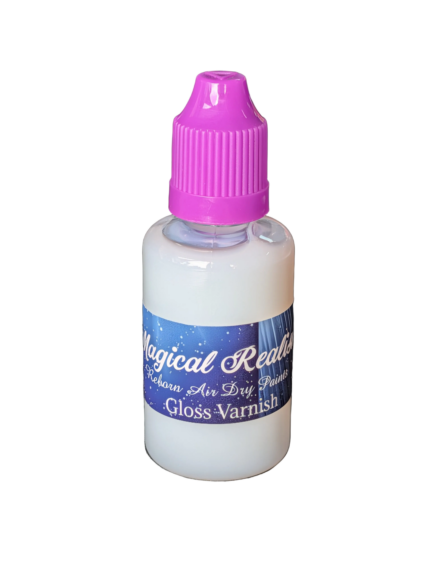 30ml Lip and Nail Gloss Varnish Air Dry Magical Realism Reborn Baby Paint