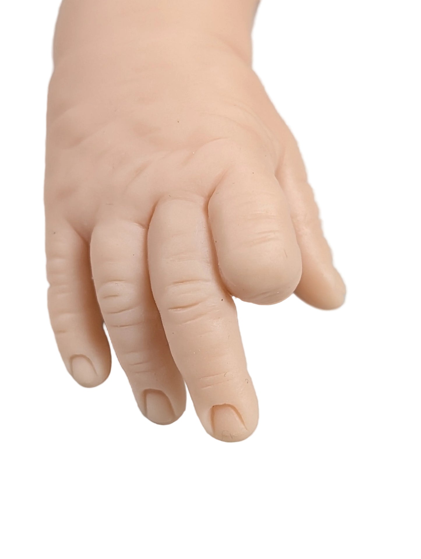 18" Unpainted Vinyl Reborn Baby Arms " Arms ONLY" Parts