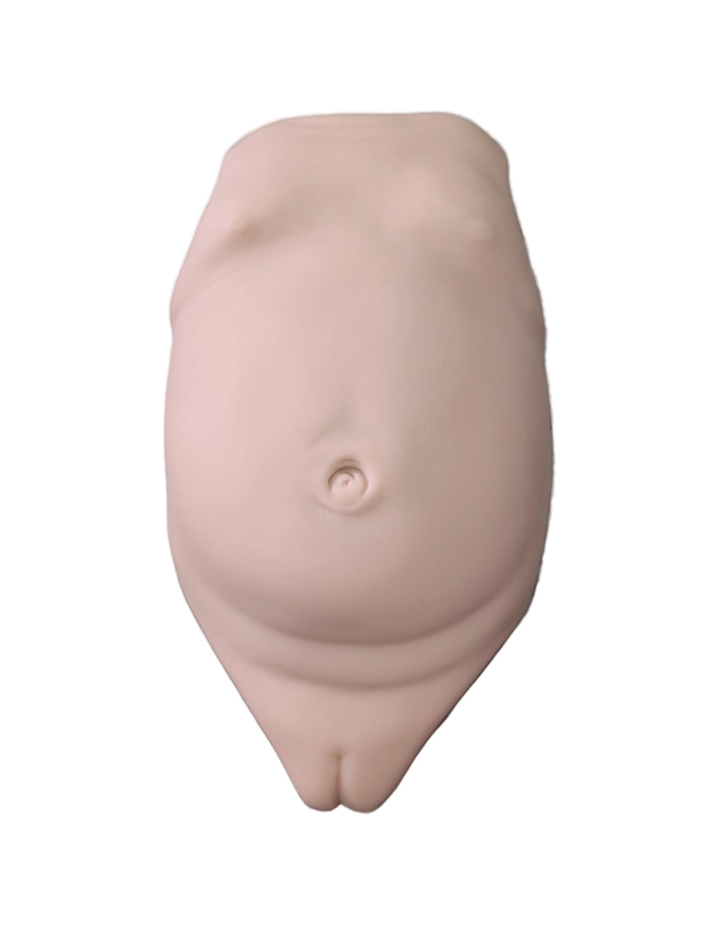 XL Female Vinyl Belly Plate Unpainted