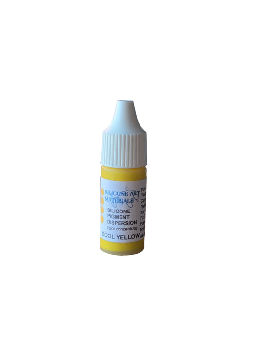 Cool Yellow SAM Liquid Silicone Pigment ~  7ml