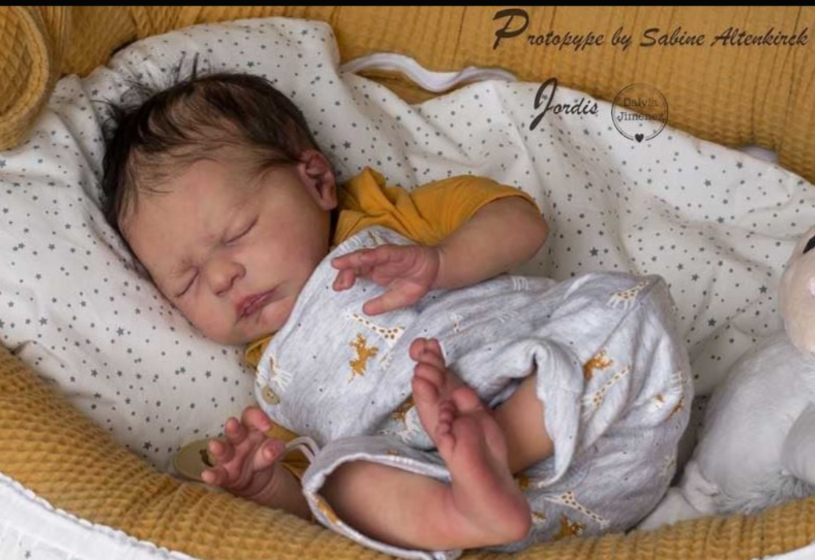 Jordis by Sabine Altenkirch 19" Unpainted KIT ONLY Reborn Baby