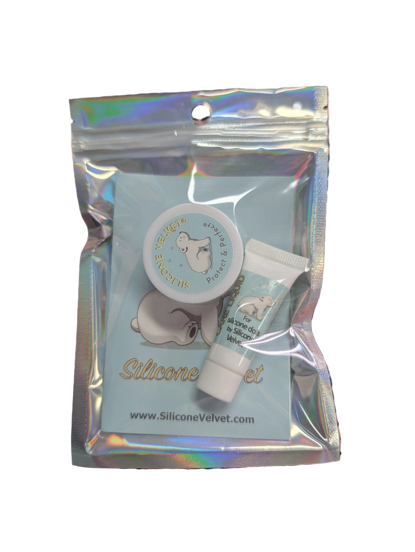 Silicone Velvet Role Play Care Pack~ Matte Finishing Powder & Lip Care