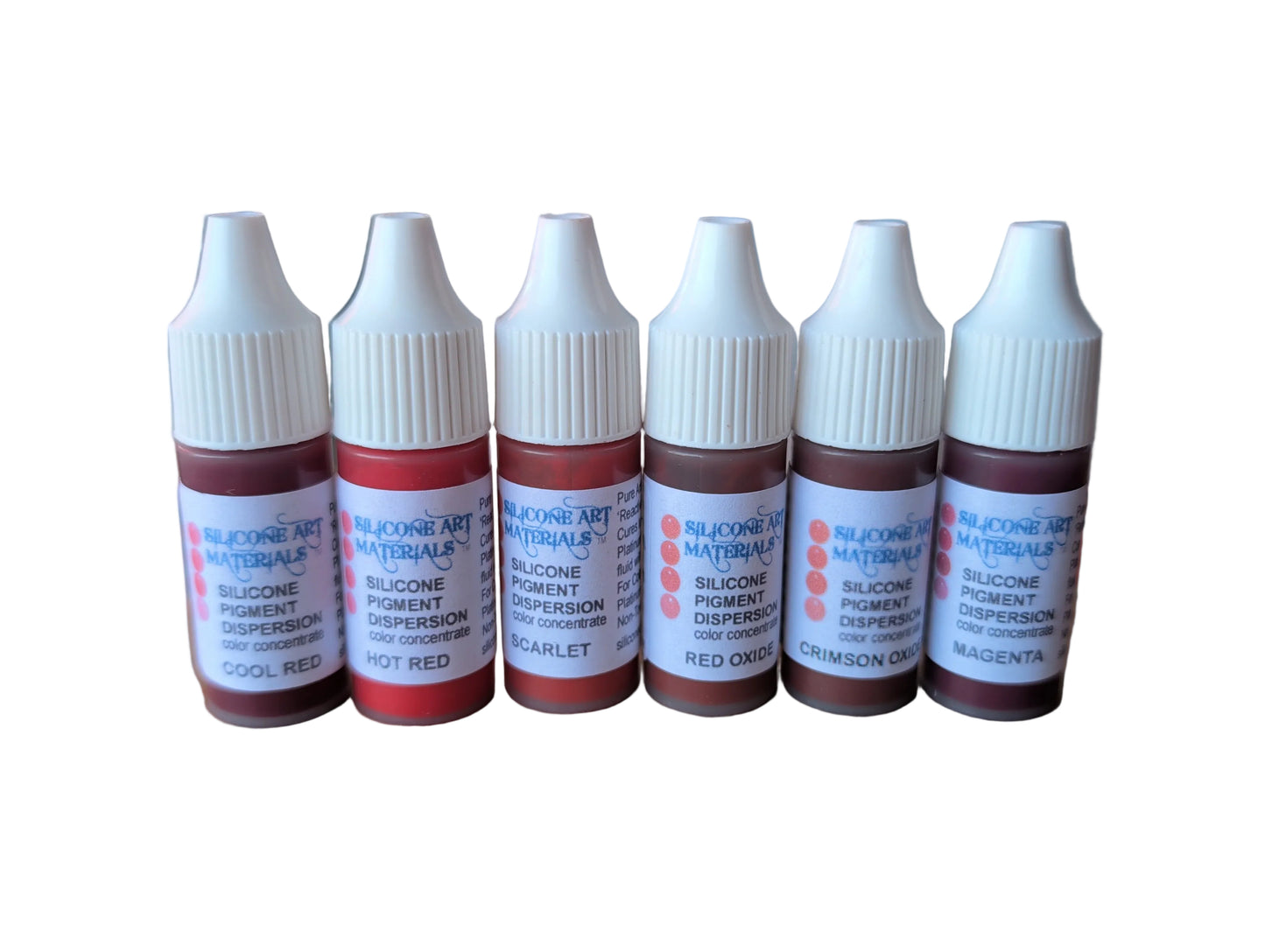 Reds SAM Liquid Silicone  ~ 6 Colors  7ml