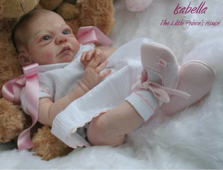 Jordi by Elisa Marx 20" Unpainted KIT ONLY Reborn Baby Doll
