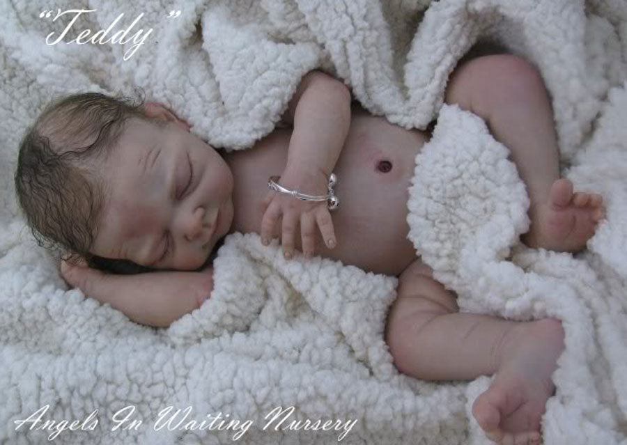 Teddy by Adrie Stoete 18" Unpainted Reborn Baby Doll