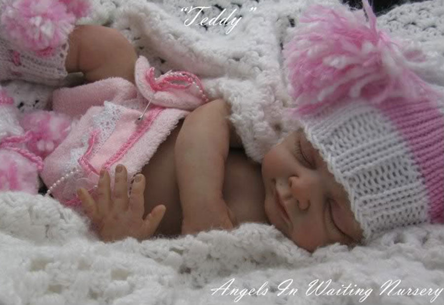 Teddy by Adrie Stoete 18" Unpainted Reborn Baby Doll