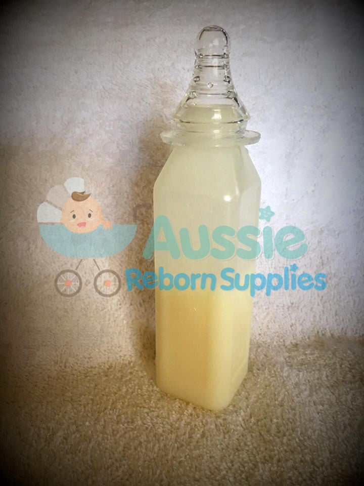 Reborn Baby Bottle Prop 100ml with NO FLOW baby Teat
