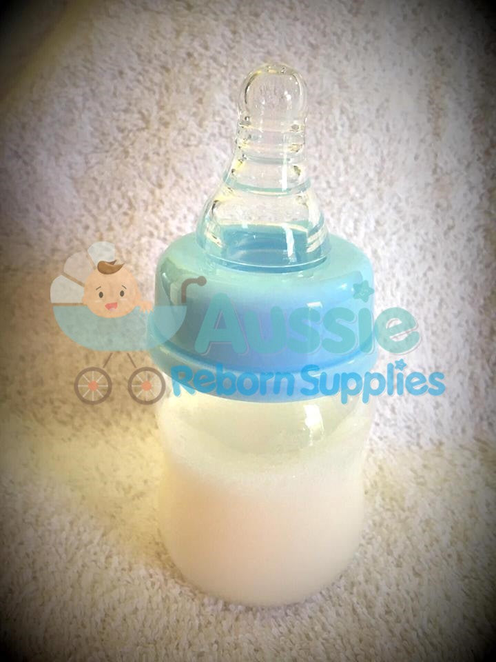 Reborn Baby Boy Bottle Prop 60ml with NO FLOW baby Teat