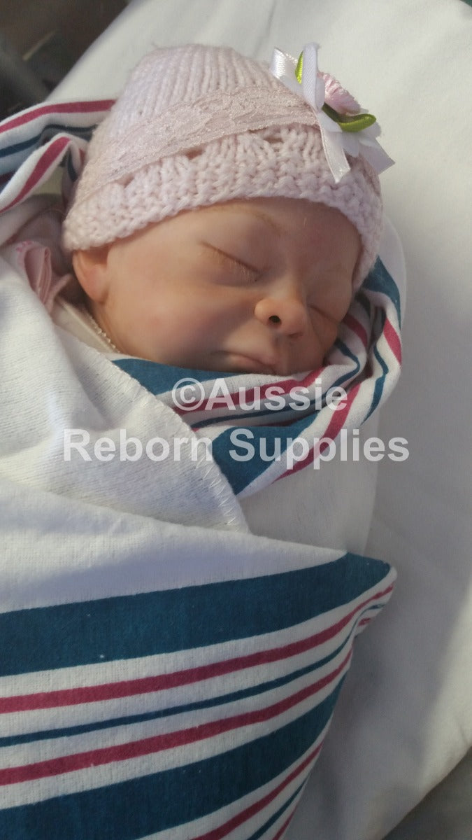 Genuine Hospital Baby Receiving Blanket - Photo Prop Reborn Baby