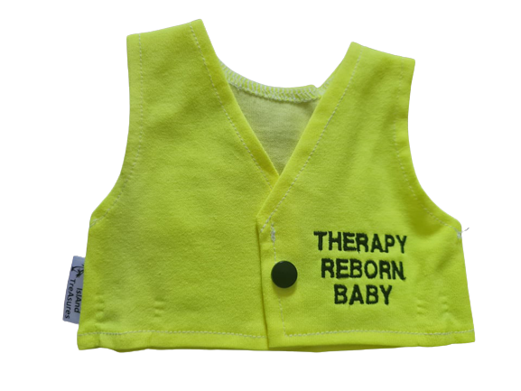 Toddler Therapy Reborn Baby Hi-Vis  Yellow Vest