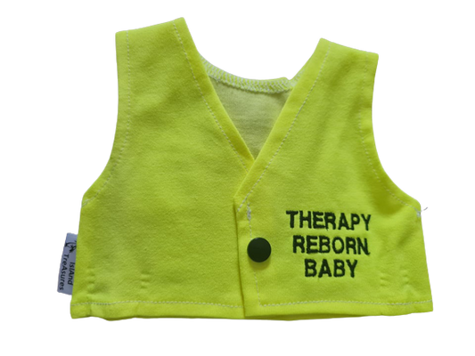 Toddler Therapy Reborn Baby Hi-Vis  Yellow Vest