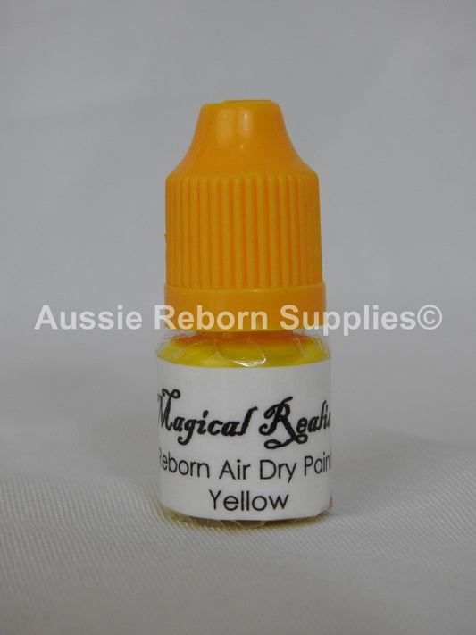 3ml Yellow Air Dry Magical Realism Reborn Baby Paint