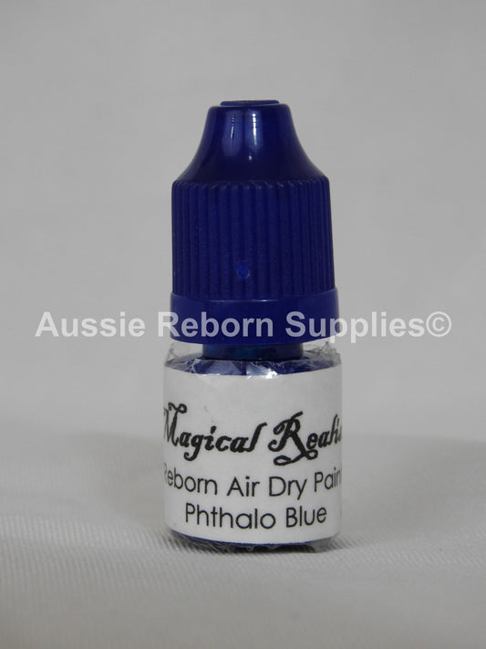 3ml  PtHalo Blue Air Dry Magical Realism Reborn Baby Paint