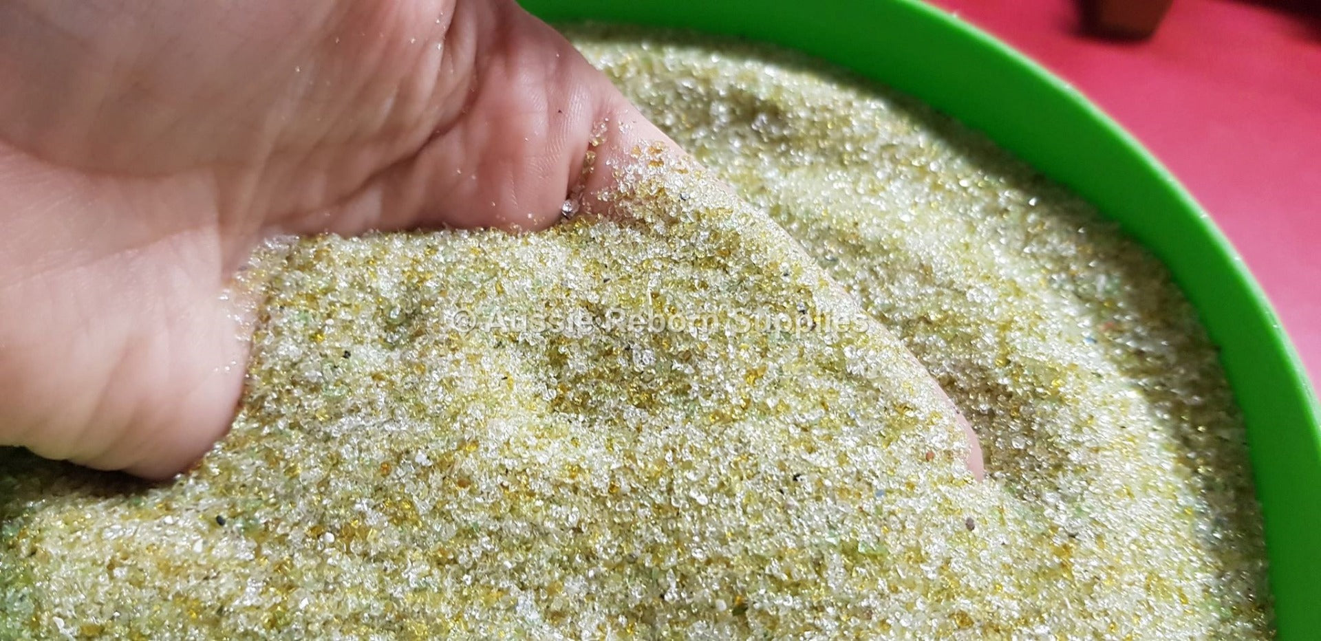 1kg Bag STANDARD Tumbled Glass Beads Weight Reborn Baby Doll Aussie