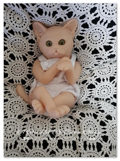 Marbles (Kitten) by Jade Warner Unpainted Reborn Baby kit Only