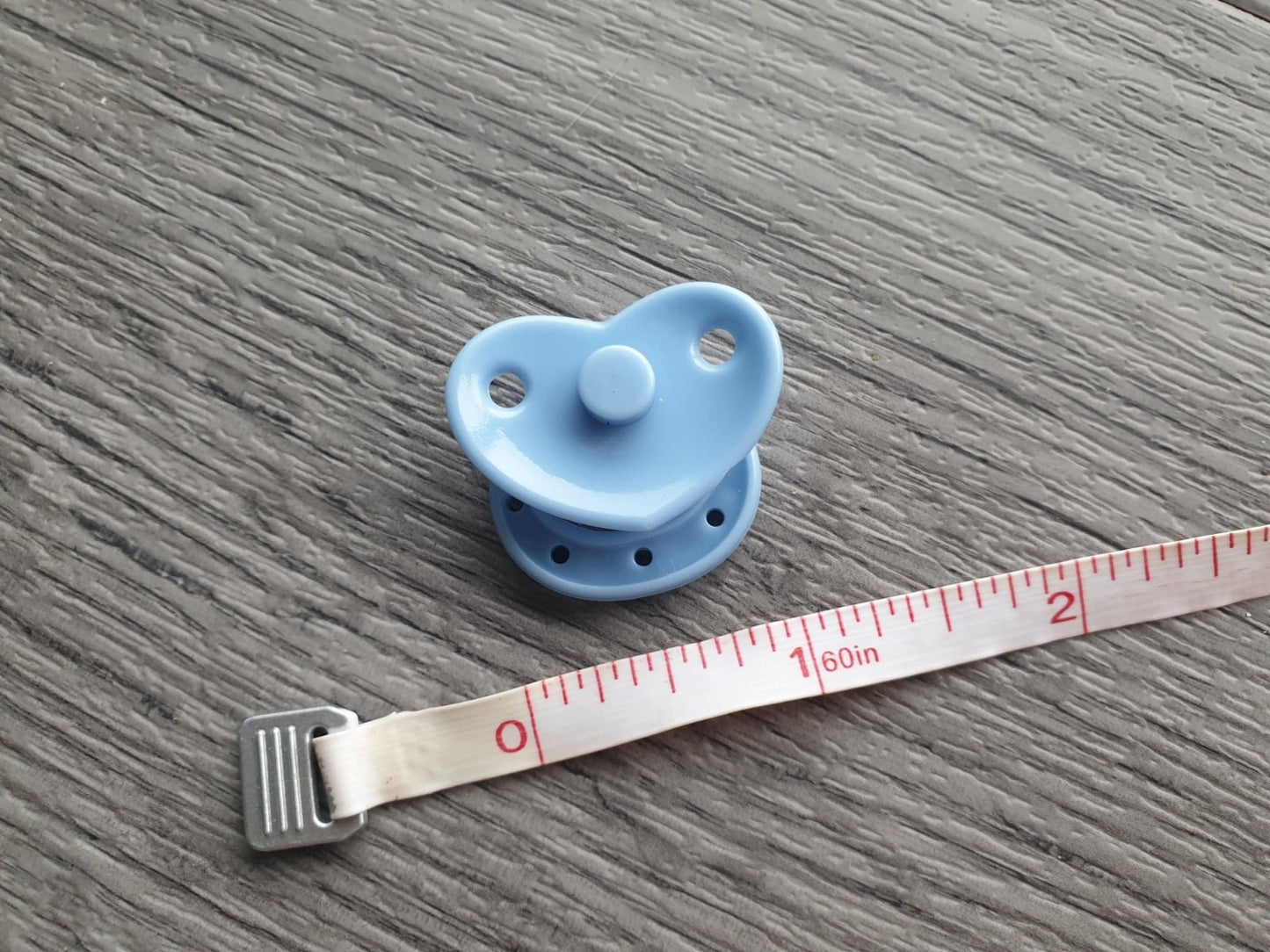 Micro Preemie Blue Magnetic Dummy Pacifier Reborn Baby Doll
