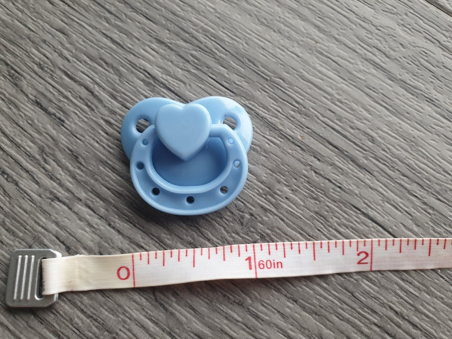 Micro Preemie Blue Magnetic Dummy Pacifier Reborn Baby Doll