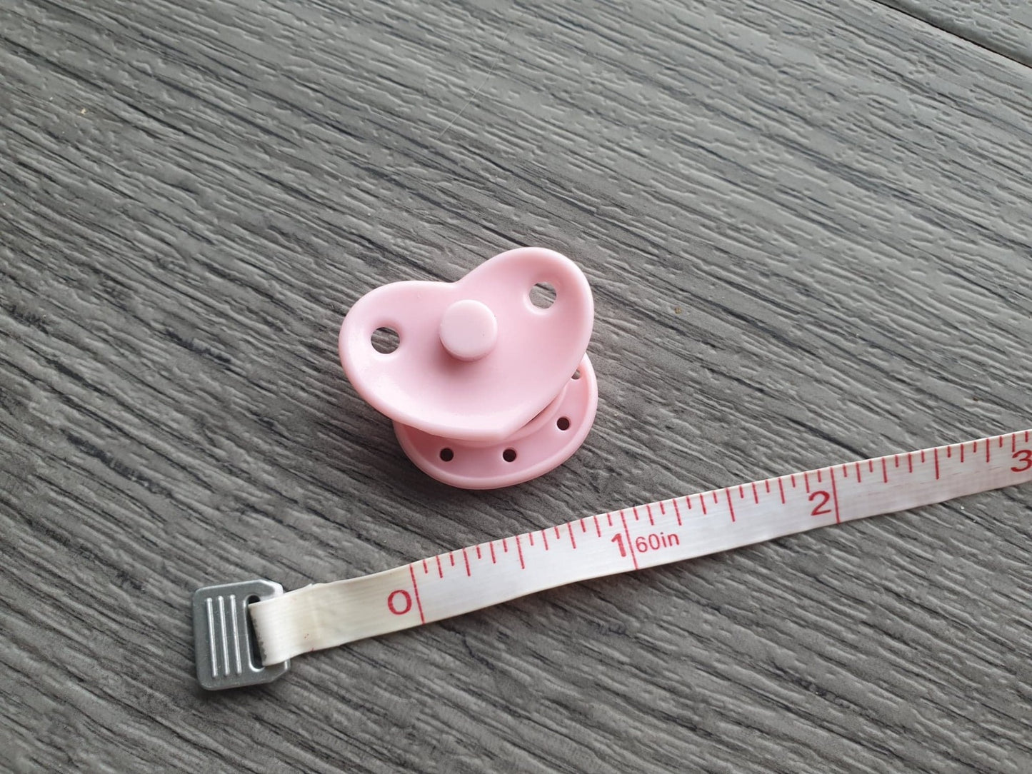 Micro Preemie Pink Magnetic Dummy Pacifier Reborn Baby Doll