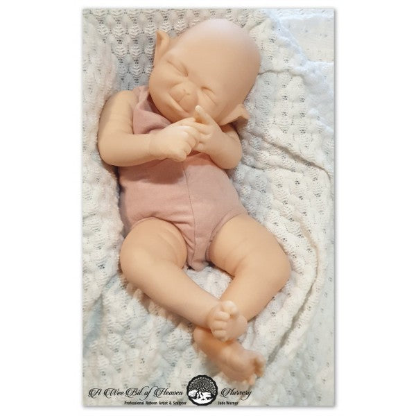 Mistletoe Hybrid Baby Mouse by Jade Warner Unpainted Reborn Baby kit Only