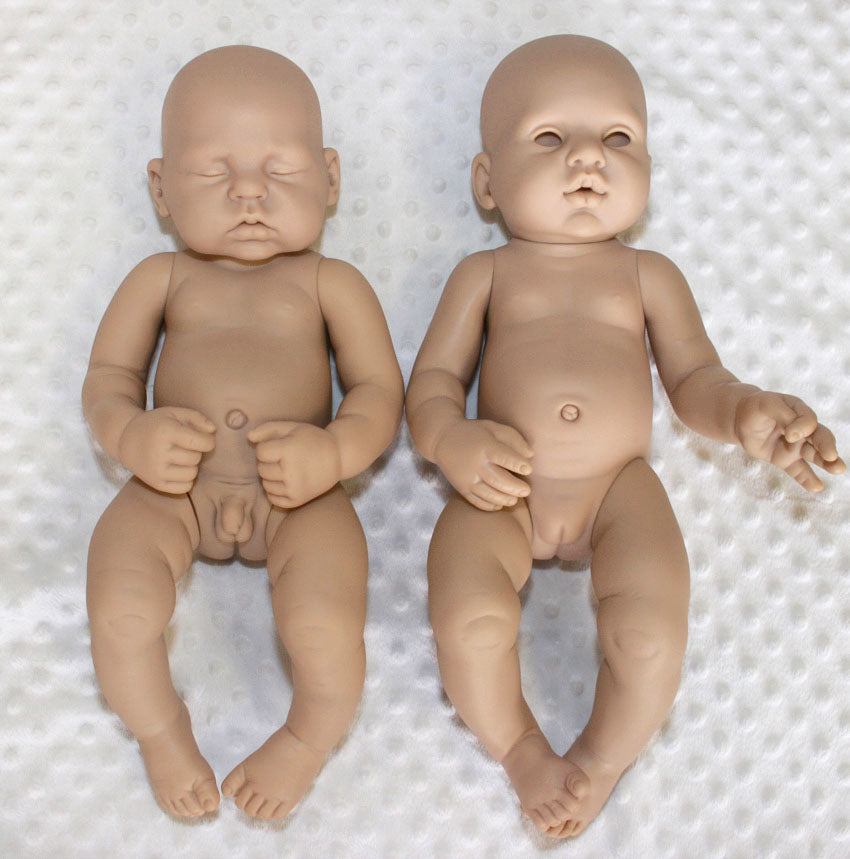 Male Blinkin by Donna Rubert 16" Discontinued Unpainted KIT ONLY Reborn Baby Doll