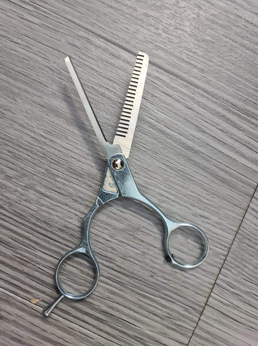 Hair Dressing 5 1-2" Thinning Scissors to Cut Trim Mohair Reborn Baby Tool