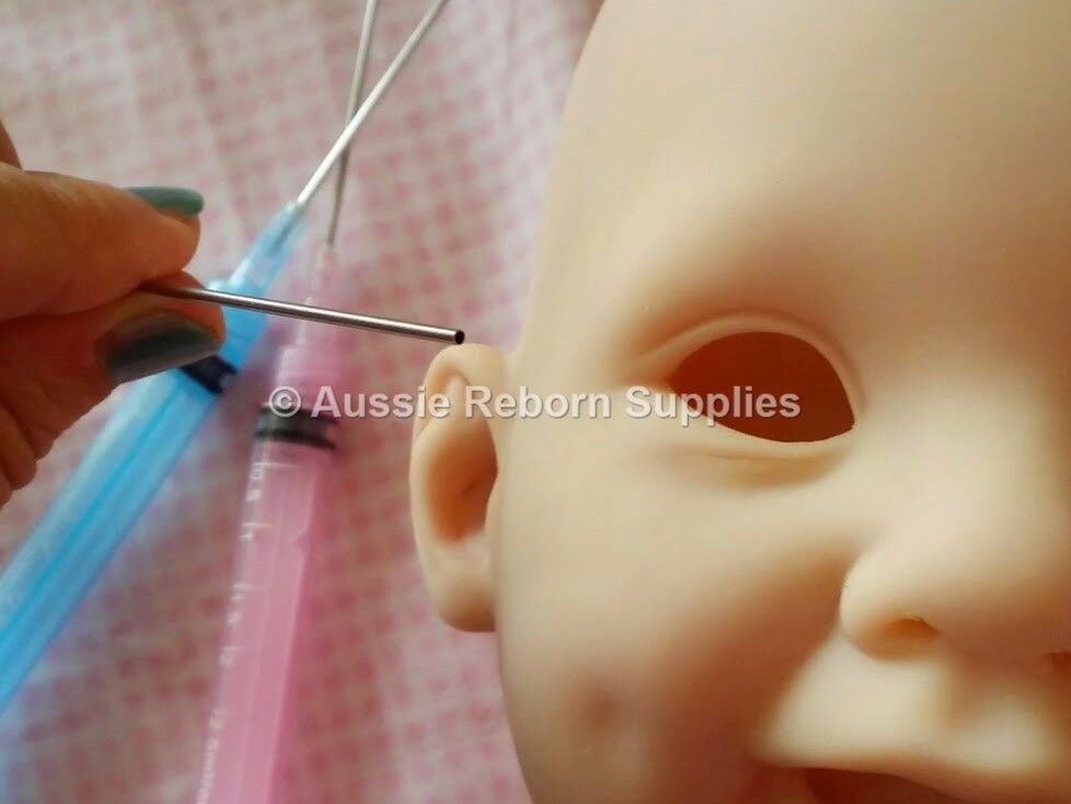 Glue Spit Bubble Applicator for Reborn Baby Dolls Measuring Fine Tip x 1 Prop