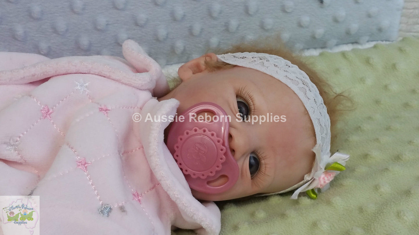 Honeybug Precious Vintage Rose Pink Magnetic Dummy Reborn Baby Doll