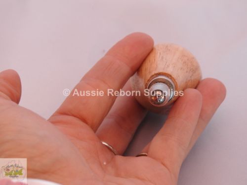 Reborn Micro Rooting Wooden Pin Vise Hair Tool Mohair Baby Doll Supplies